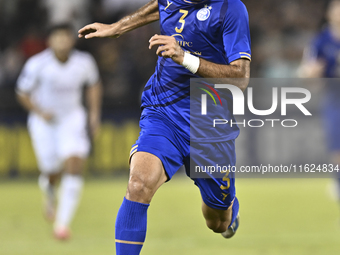 Saman Fallah of Esteghlal FC plays during the AFC Champions League elite west football match between Qatar's Al Sadd SC and Iran's Esteghlal...