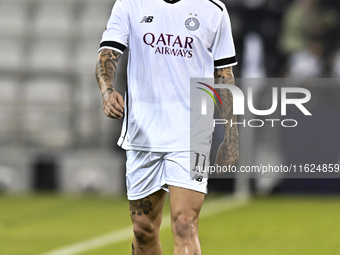 Cristo Ramon Gonzalez Perez of Al Sadd SC plays during the AFC Champions League elite west football match between Qatar's Al Sadd SC and Ira...