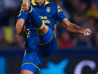 Alex Munoz of UD Las Palmas is in action during the LaLiga EA Sports match between Villarreal CF and UD Las Palmas at Estadio de la Ceramica...