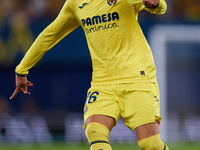 Alex Baena of Villarreal CF is in action during the LaLiga EA Sports match between Villarreal CF and UD Las Palmas at Estadio de la Ceramica...