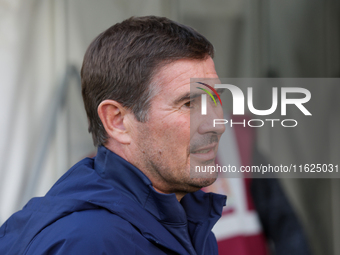 Mansfield Town's manager Nigel Clough before the Sky Bet League 1 match between Northampton Town and Mansfield Town at the PTS Academy Stadi...