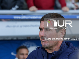 Mansfield Town's manager Nigel Clough before the Sky Bet League 1 match between Northampton Town and Mansfield Town at the PTS Academy Stadi...