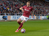 Northampton Town's Mitch Pinnock during the first half of the Sky Bet League 1 match between Northampton Town and Mansfield Town at the PTS...