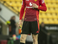 Tyler Fredricson of Manchester United during the Premier League 2 match between Norwich City and Manchester United at Carrow Road in Norwich...