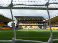 A general view of the stadium during the Premier League match between Wolverhampton Wanderers and Liverpool at Molineux in Wolverhampton, En...