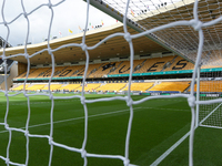 A general view of the stadium during the Premier League match between Wolverhampton Wanderers and Liverpool at Molineux in Wolverhampton, En...