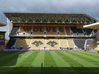 A general view of the stadium during the Premier League match between Wolverhampton Wanderers and Liverpool at Molineux in Wolverhampton, En...