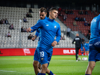 Dawid Tkacz plays during the game between KS Cracovia and Stal Mielec in Krakow, Poland, on September 30, 2024. PKO BP Ekstraklasa, Polish f...