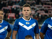 Mateusz Matras participates in the game between KS Cracovia and Stal Mielec in Krakow, Poland, on September 30, 2024. PKO BP Ekstraklasa, Po...