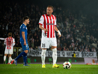 Kamil Glik participates in the game between KS Cracovia and Stal Mielec in Krakow, Poland, on September 30, 2024. PKO BP Ekstraklasa, Polish...