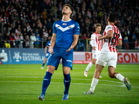 Ilya Shkurin plays during the game between KS Cracovia and Stal Mielec in Krakow, Poland, on September 30, 2024. PKO BP Ekstraklasa, Polish...