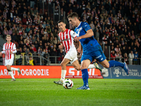 Ilya Shkurin plays during the game between KS Cracovia and Stal Mielec in Krakow, Poland, on September 30, 2024. PKO BP Ekstraklasa, Polish...