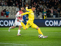 Goalkeeper Jakub Madrzyk during the game between KS Cracovia and Stal Mielec in Krakow, Poland, on September 30, 2024. PKO BP Ekstraklasa, P...