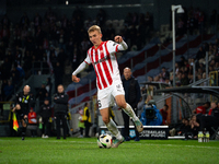 Bartosz Biedrzycki during the game between KS Cracovia and Stal Mielec in Krakow, Poland, on September 30, 2024. PKO BP Ekstraklasa, Polish...