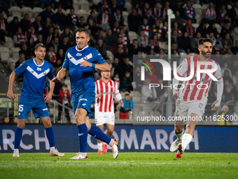 PKO BP Ekstraklasa game between KS Cracovia and Stal Mielec in Krakow, Poland, on September 30, 2024. Polish football league match at Cracov...