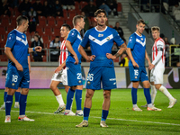 Robert Dadok participates in the game between KS Cracovia and Stal Mielec in Krakow, Poland, on September 30, 2024. PKO BP Ekstraklasa, Poli...