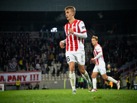 Bartosz Biedrzycki during the game between KS Cracovia and Stal Mielec in Krakow, Poland, on September 30, 2024. PKO BP Ekstraklasa, Polish...