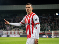 Jani Atanasov during the game between KS Cracovia and Stal Mielec in Krakow, Poland, on September 30, 2024. PKO BP Ekstraklasa, Polish footb...