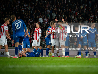 PKO BP Ekstraklasa game between KS Cracovia and Stal Mielec in Krakow, Poland, on September 30, 2024. Polish football league match at Cracov...