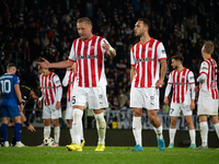 Kamil Glik and Virgil Ghita during the game between KS Cracovia and Stal Mielec in Krakow, Poland, on September 30, 2024. PKO BP Ekstraklasa...