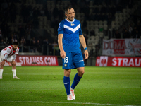 Piotr Wlazlo participates in the game between KS Cracovia and Stal Mielec in Krakow, Poland, on September 30, 2024. PKO BP Ekstraklasa, Poli...