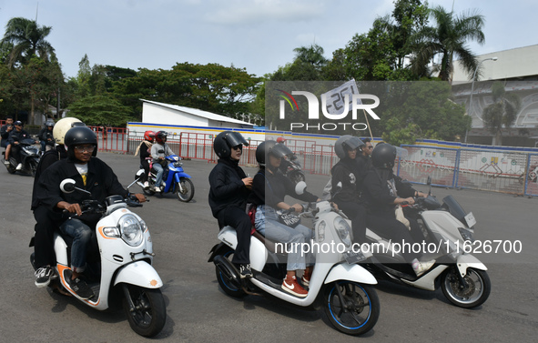 Hundreds of Arema FC supporters march to Kanjuruhan Stadium to mark the second anniversary of the football disaster that killed 135 people....