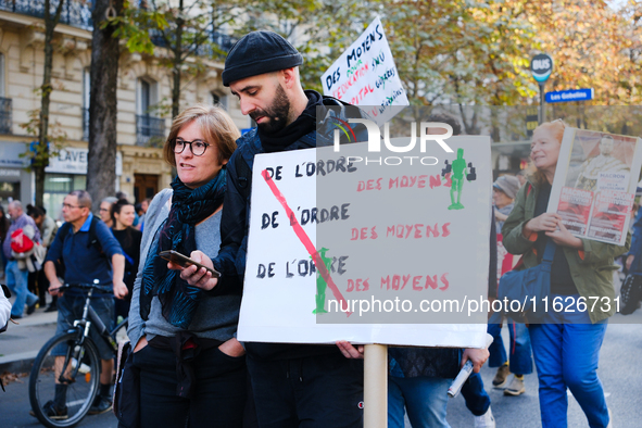 Education workers demand financial and human resources from the new government of Michel Barnier and the new Minister of Education Anne Gene...