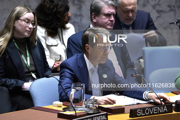 Samuel Zbogar Representative to the Security Council of the Republic of Slovenia to the United Nations Security Council and President of the...