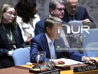 Samuel Zbogar Representative to the Security Council of the Republic of Slovenia to the United Nations Security Council and President of the...