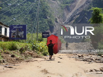 A Nepali passenger traveling through the BP Highway, a major highway that connects Kathmandu directly with the Southern Plains of Nepal, wad...