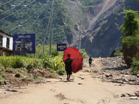 A Nepali passenger traveling through the BP Highway, a major highway that connects Kathmandu directly with the Southern Plains of Nepal, wad...