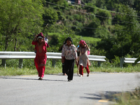 Nepali passengers travel through the BP Highway, a major highway that connects Kathmandu directly with the Southern Plains of Nepal, making...