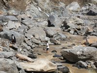 Nepali passengers travel through the BP Highway, a major highway that connects Kathmandu directly with the Southern Plains of Nepal, making...