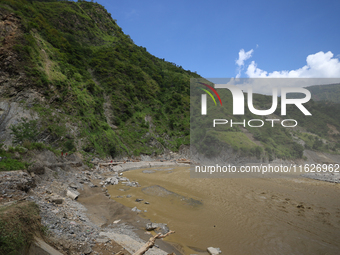 Nepali passengers travel through the BP Highway, a major highway that connects Kathmandu directly with the Southern Plains of Nepal, making...