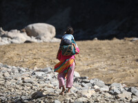 Nepali passengers traveling through the BP Highway, a major highway that connects Kathmandu directly with the Southern Plains of Nepal, make...