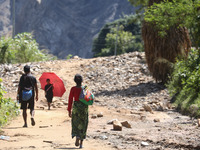 Nepali passengers traveling through the BP Highway, a major highway that connects Kathmandu directly with the Southern Plains of Nepal, make...