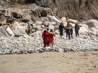 Nepali passengers traveling through the BP Highway, a major highway that connects Kathmandu directly with the Southern Plains of Nepal, make...