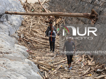 Nepali passengers traveling through the BP Highway, a major highway that connects Kathmandu directly with the Southern Plains of Nepal, make...