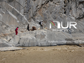 Nepali passengers traveling through the BP Highway, a major highway that connects Kathmandu directly with the Southern Plains of Nepal, make...