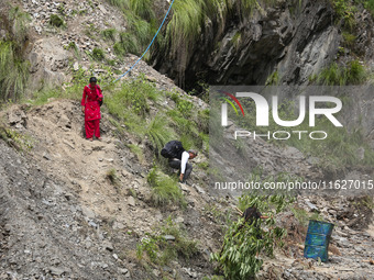 Nepali passengers traveling through the BP Highway, a major highway that connects Kathmandu directly with the Southern Plains of Nepal, make...