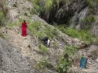 Nepali passengers traveling through the BP Highway, a major highway that connects Kathmandu directly with the Southern Plains of Nepal, make...