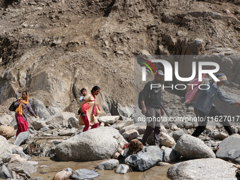 Nepali passengers traveling through the BP Highway, a major highway that connects Kathmandu directly with the Southern Plains of Nepal, make...