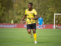 Lisandro Semedo participates in the game between Wieczysta Krakow and GKS Jastrzebie in Krakow, Poland, on October 1, 2024. Betclic 2 Liga,...