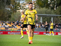 Goku Roman during the game between Wieczysta Krakow and GKS Jastrzebie in Krakow, Poland, on October 1, 2024. Betclic 2 Liga, Polish footbal...