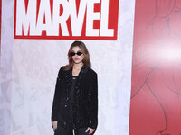 Mar de Regil attends the Marvel 85 red carpet of the Fashion Forward at Fronton Bucarelli in Mexico City, Mexico, on September 30, 2024. (