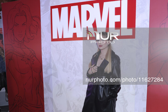 Marcela del Toro attends the Marvel 85 red carpet of the Fashion Forward at Fronton Bucarelli in Mexico City, Mexico, on September 30, 2024....