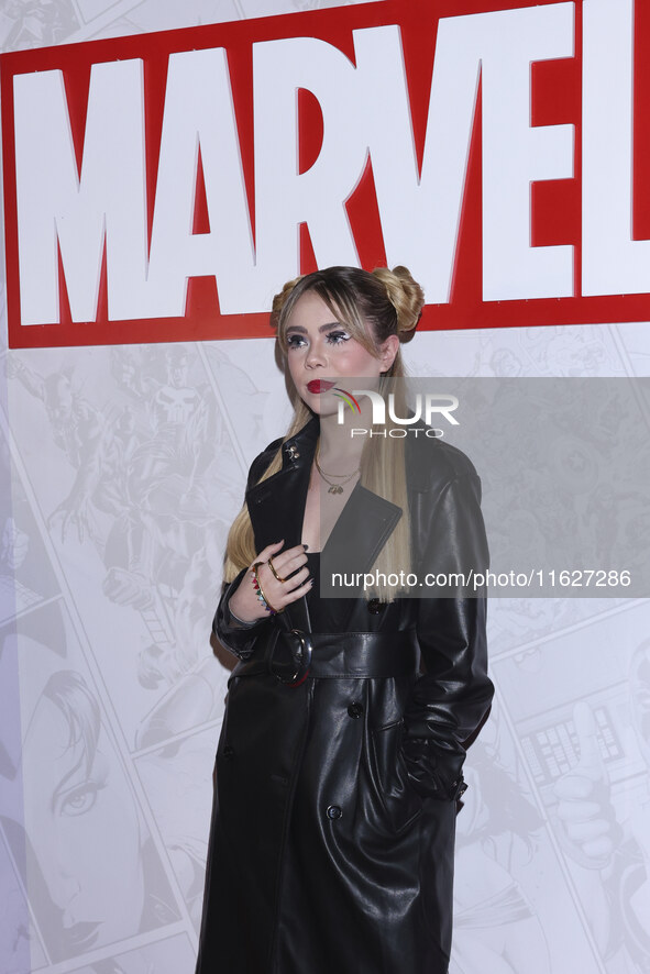 Marcela del Toro attends the Marvel 85 red carpet of the Fashion Forward at Fronton Bucarelli in Mexico City, Mexico, on September 30, 2024....