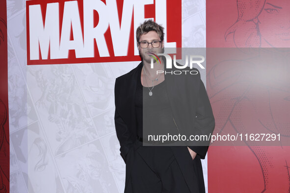 Federico Dorcaz attends the Marvel 85 red carpet of the Fashion Forward at Fronton Bucarelli in Mexico City, Mexico, on September 30, 2024. 