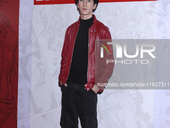 Axel Madrazo attends the Marvel 85 red carpet of the Fashion Forward at Fronton Bucarelli in Mexico City, Mexico, on September 30, 2024. (