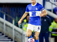 Krystian Bielik of Birmingham plays during the Sky Bet League 1 match between Birmingham City and Huddersfield Town at St Andrews @ Knighthe...